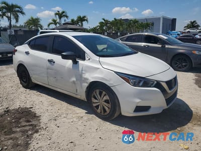 Czwarte zdjęcie samochodu z boku: 2020 NISSAN VERSA S VIN:3N1CN8DV6LL860675 - miniatura