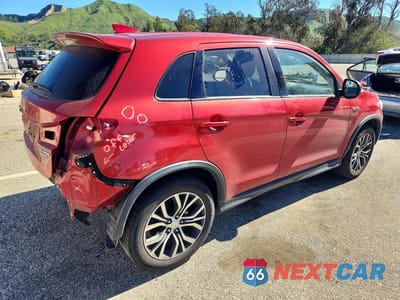 Trzecie zdjęcie samochodu z tyłu: 2019 MITSUBISHI OUTLANDER SPORT ES VIN:JA4AP3AU9KU005576 - miniatura