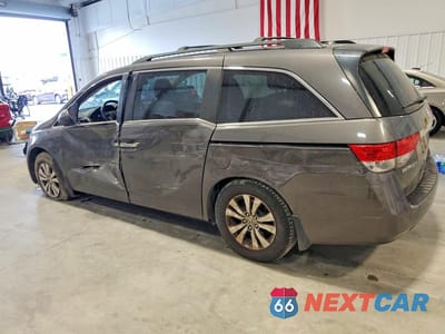 Drugie zdjęcie samochodu z przodu: 2014 HONDA ODYSSEY EXL VIN:5FNRL5H60EB021766 - miniatura