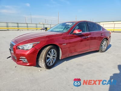 2014 INFINITI Q50 HYBRID PREMIUM JN1AV7ARXEM700140 - główne zdjęcie licytacji z USA - miniatura