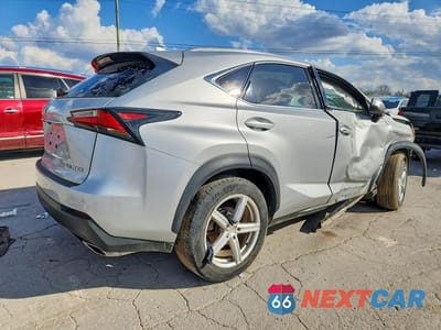 Trzecie zdjęcie samochodu z tyłu: 2016 LEXUS NX 200T BASE VIN:JTJYARBZXG2033759 - miniatura