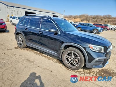 Czwarte zdjęcie samochodu z boku: 2021 MERCEDES-BENZ GLB 250 4MATIC VIN:W1N4M4HB4MW101346 - miniatura