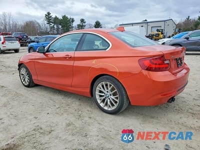 Drugie zdjęcie samochodu z przodu: 2016 BMW 228 XI SULEV VIN:WBA1G9C53GV598624 - miniatura