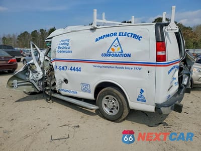 Drugie zdjęcie samochodu z przodu: 2023 CHEVROLET EXPRESS 2500 CARGO UTILITY / SERVICE VAN VIN:1GCWGAFP2P1229915 - miniatura