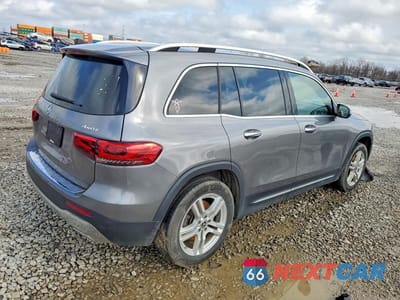 Trzecie zdjęcie samochodu z tyłu: 2021 MERCEDES-BENZ GLB 250 4MATIC VIN:W1N4M4HB7MW110641 - miniatura