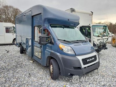 Czwarte zdjęcie samochodu z boku: 2022 RAM PROMASTER 3500 DELIVERY TRUCK VIN:3C7WRVMG1NE121349 - miniatura