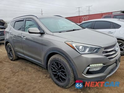 Czwarte zdjęcie samochodu z boku: 2017 HYUNDAI SANTA FE SPORT 2.4L VIN:5NMZU3LB8HH005257 - miniatura