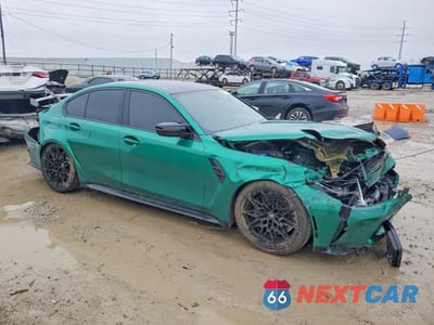 Czwarte zdjęcie samochodu z boku: 2022 BMW M3 COMPETITION VIN:WBS43AY02NFM39278 - miniatura