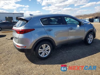 Trzecie zdjęcie samochodu z tyłu: 2019 KIA SPORTAGE LX VIN:KNDPM3ACXK7626596 - miniatura