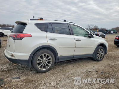 Trzecie zdjęcie samochodu z tyłu: 2016 TOYOTA RAV4 HYBRID LIMITED VIN:JTMDJREV0GD035311 - miniatura
