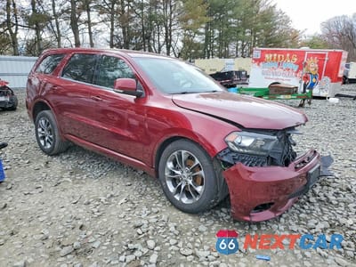 Czwarte zdjęcie samochodu z boku: 2019 DODGE DURANGO GT VIN:1C4RDJDG6KC756443 - miniatura