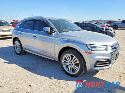 Czwarte zdjęcie samochodu z boku: 2018 AUDI Q5 PREMIUM PLUS VIN:WA1BNAFY3J2225798 - miniatura