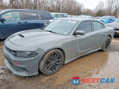 2019 DODGE CHARGER SCAT PACK 2C3CDXGJ3KH650694 - główne zdjęcie licytacji z USA - miniatura