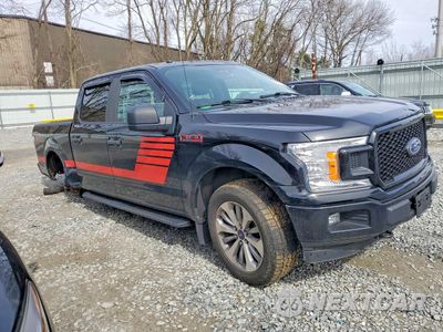 Czwarte zdjęcie samochodu z boku: 2018 FORD F150 CREW VIN:1FTEW1EP9JFC21529 - miniatura
