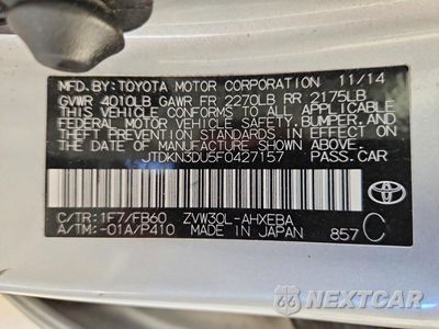 Zdjęcie 13 z 13 samochodu: 2015 TOYOTA PRIUS THREE VIN:JTDKN3DU5F0427157 - miniatura