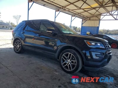 Czwarte zdjęcie samochodu z boku: 2017 FORD EXPLORER SPORT VIN:1FM5K8GT8HGD19028 - miniatura