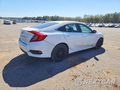 Trzecie zdjęcie samochodu z tyłu: 2018 HONDA CIVIC LX VIN:2HGFC2F52JH576560 - miniatura