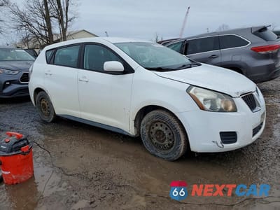Czwarte zdjęcie samochodu z boku: 2010 PONTIAC VIBE VIN:5Y2SP6E82AZ419471 - miniatura