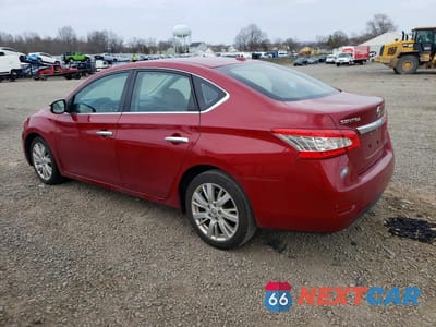 Drugie zdjęcie samochodu z przodu: 2013 NISSAN SENTRA S VIN:3N1AB7APXDL665499 - miniatura