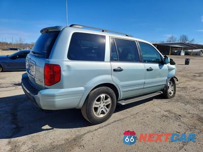 Trzecie zdjęcie samochodu z tyłu: 2003 HONDA PILOT EX VIN:2HKYF184X3H577107 - miniatura