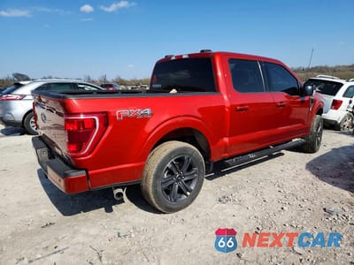 Trzecie zdjęcie samochodu z tyłu: 2023 FORD F150 SUPERCREW VIN:1FTEW1EP9PKE88721 - miniatura