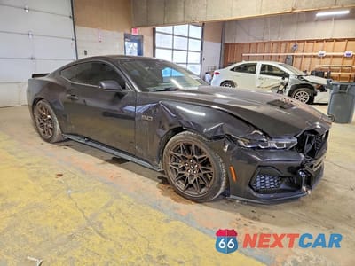 Czwarte zdjęcie samochodu z boku: 2024 FORD MUSTANG GT VIN:1FA6P8CF8R5429753 - miniatura