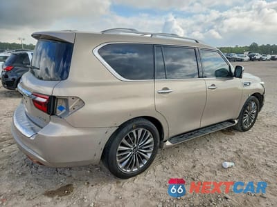 Trzecie zdjęcie samochodu z tyłu: 2019 INFINITI QX80 LUXE VIN:JN8AZ2ND7K9850535 - miniatura