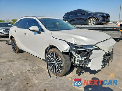Czwarte zdjęcie samochodu z boku: 2025 LEXUS RX 350 PREMIUM+ VIN:2T2BAMBA7SC056430 - miniatura