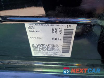 Zdjęcie 12 z 12 samochodu: 2022 NISSAN LEAF SL PLUS VIN:1N4BZ1DV3NC553327 - miniatura