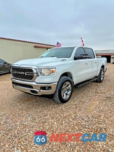 Drugie zdjęcie samochodu z przodu: 2022 RAM 1500 BIG HORN VIN:1C6RREFT9NN275976 - miniatura
