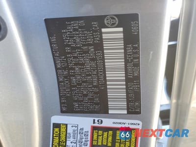 Zdjęcie 12 z 12 samochodu: 2025 TOYOTA CAMRY LE VIN:4T1DAACKXSU091593 - miniatura