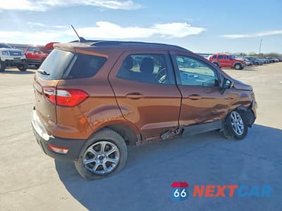 Trzecie zdjęcie samochodu z tyłu: 2020 FORD ECOSPORT SE VIN:MAJ6S3GLXLC371603 - miniatura