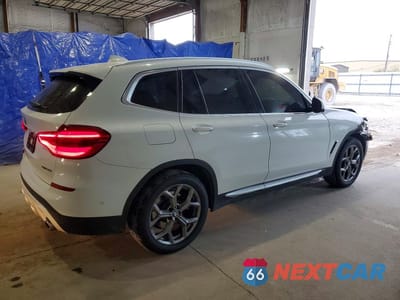Trzecie zdjęcie samochodu z tyłu: 2021 BMW X3 XDRIVE30I VIN:5UXTY5C06M9F13030 - miniatura