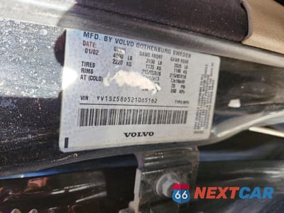 Zdjęcie 13 z 14 samochodu: 2002 VOLVO V70 XC VIN:YV1SZ58D521065162 - miniatura