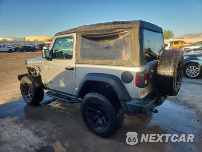 Drugie zdjęcie samochodu z przodu: 2018 JEEP WRANGLER SPORT VIN:1C4GJXAN4JW296332 - miniatura