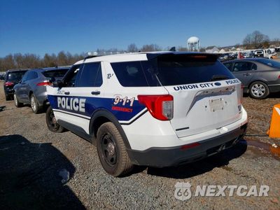 Drugie zdjęcie samochodu z przodu: 2022 FORD EXPLORER POLICE INTERCEPTOR VIN:1FM5K8ABXNGB59777 - miniatura