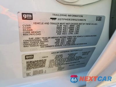 Zdjęcie 12 z 12 samochodu: 2025 GMC SIERRA C1500 SLT VIN:1GTPHDED9SZ249079 - miniatura