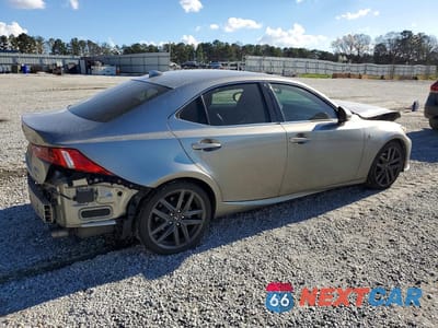 Trzecie zdjęcie samochodu z tyłu: 2015 LEXUS IS 250 BASE VIN:JTHBF1D20F5043871 - miniatura