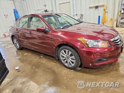 Czwarte zdjęcie samochodu z boku: 2012 HONDA ACCORD EXL VIN:1HGCP2F82CA054739 - miniatura