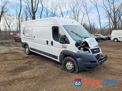 Czwarte zdjęcie samochodu z boku: 2019 RAM PROMASTER 2500 2500 HIGH VIN:3C6TRVDG9KE518259 - miniatura