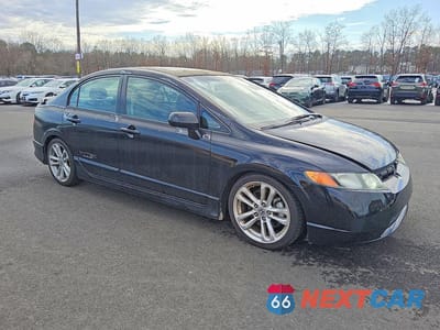 Czwarte zdjęcie samochodu z boku: 2008 HONDA CIVIC SI VIN:2HGFA555X8H706023 - miniatura