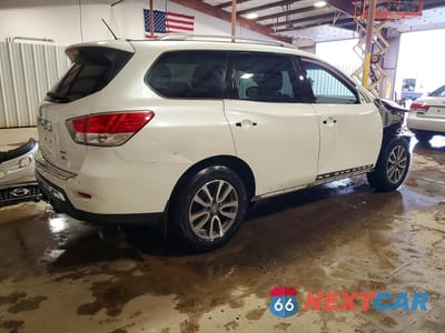 Trzecie zdjęcie samochodu z tyłu: 2016 NISSAN PATHFINDER SL VIN:5N1AR2MMXGC671165 - miniatura