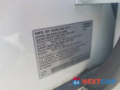 Zdjęcie 14 z 14 samochodu: 2021 AUDI Q7 PREMIUM PLUS VIN:WA1LXAF70MD031812 - miniatura
