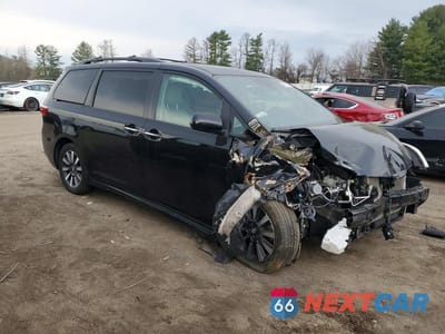 Czwarte zdjęcie samochodu z boku: 2019 TOYOTA SIENNA XLE PREMIUM 7-PASSENGER VIN:5TDDZ3DC8KS209967 - miniatura