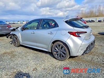 Drugie zdjęcie samochodu z przodu: 2023 TOYOTA COROLLA HATCHBACK XSE VIN:JTNC4MBE0P3213651 - miniatura