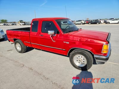 Czwarte zdjęcie samochodu z boku: 1992 FORD RANGER SUPER CAB VIN:1FTCR14A5NPA65162 - miniatura