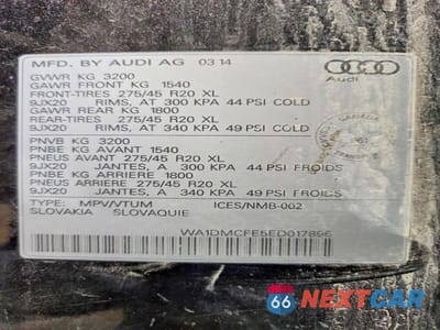Zdjęcie 13 z 13 samochodu: 2014 AUDI Q7 PRESTIGE VIN:WA1DMCFE5ED017896 - miniatura