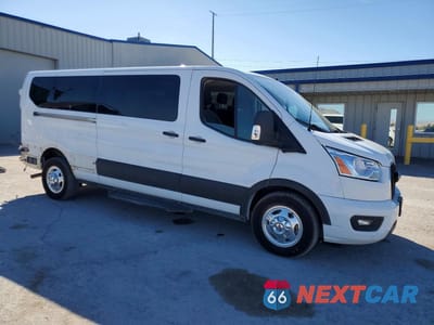 Czwarte zdjęcie samochodu z boku: 2022 FORD TRANSIT T-350 VIN:1FBAX9YG9NKA62471 - miniatura