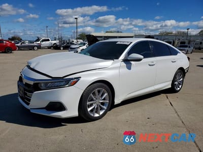 2021 HONDA ACCORD LX 1HGCV1F14MA004851 - główne zdjęcie licytacji z USA - miniatura