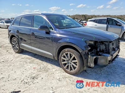 Czwarte zdjęcie samochodu z boku: 2017 AUDI Q7 PREMIUM PLUS VIN:WA1LAAF79HD005166 - miniatura